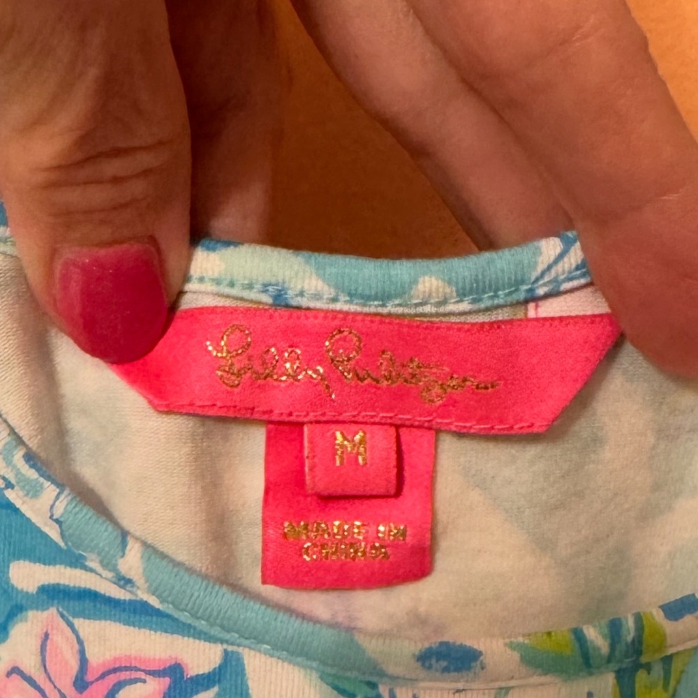 🦩🌴Lilly Pulitzer Analee Romper~What a Lovely Place EUC🦩🌴 - Picture 7 of 16